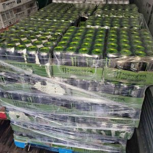 Pallet of Monster Energy Drink